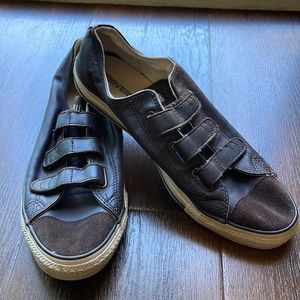 Converse All Star leather Velcro size 9 men’s